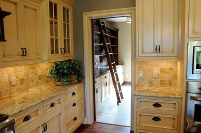 5-Adjacent pantry with sliding ladder