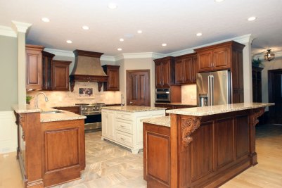 7-Custom Maple cabinetry with granite countertops