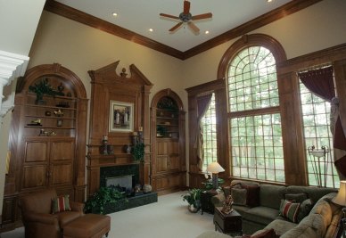 9-Dramatic 2-story arched window